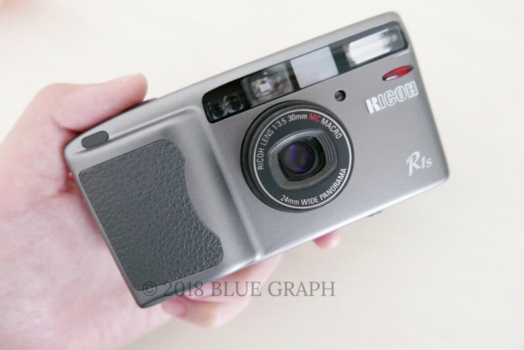 ジャンク扱い】 RICOH フィルムカメラ R1S 【液晶表示一部不良